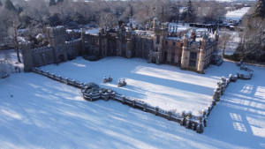 Knebworth in the snow Vimeo for Historic Houses