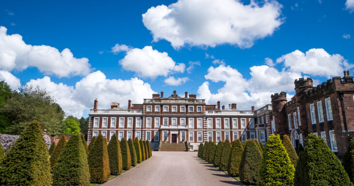 knowsley hall gardens exterior