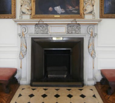 Lamport Hall fireplace