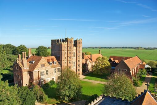Layer Marney Tower overhead view