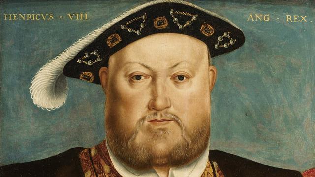 Layer Marney Tower portrait of Henry VIII