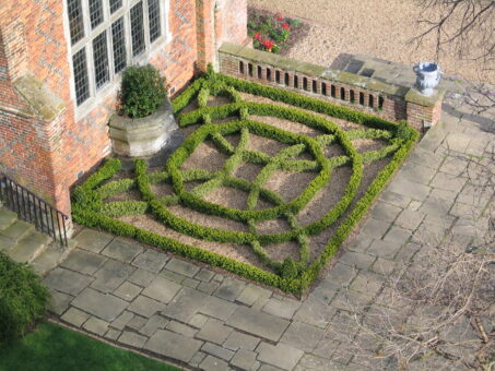 Layer Marney Tower knot garden