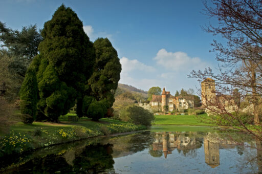 Little Malvern Court lake. Photo by Marcus Harpur.