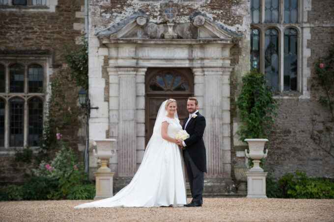 Loseley Park wedding couple