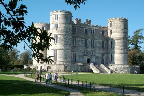 Lulworth Castle in Dorset