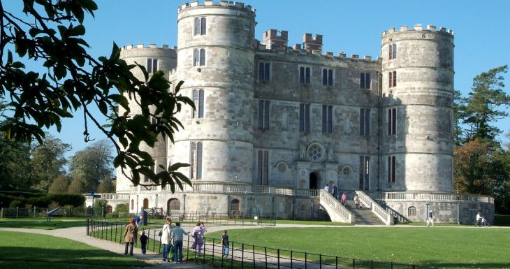 Lulworth Castle in Dorset