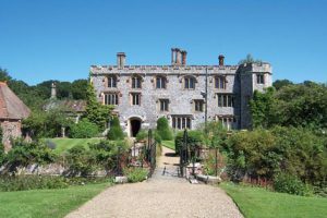 Mannington Hall front pathway