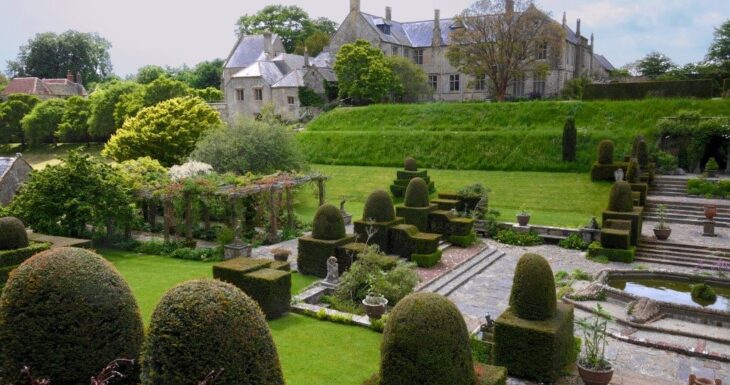 Mapperton House and Gardens in South West England