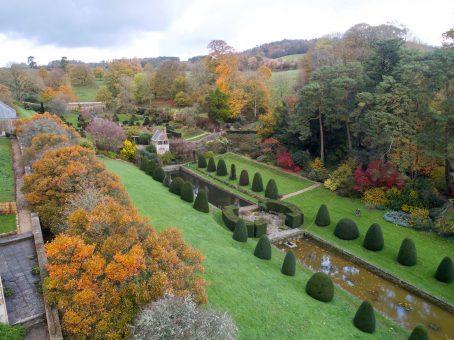 Mapperton Italian Gardens and topiary