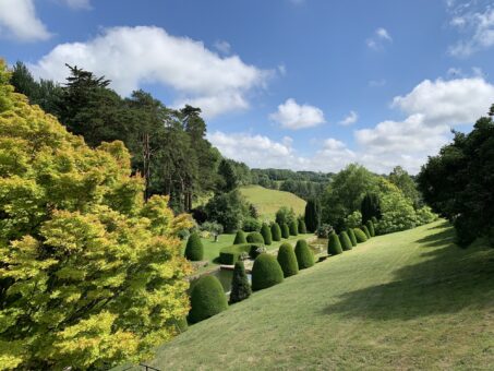 Mapperton Gardens visit in summer