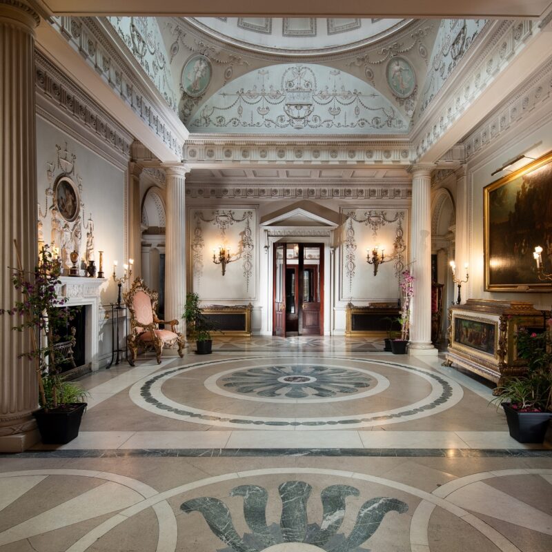 Marble Hall at Manderston