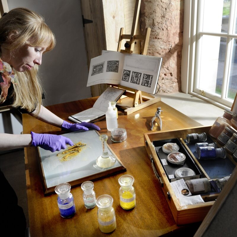 Marchmont House - Artist Julia Alexandra Mee - Colin Hattersley Photography