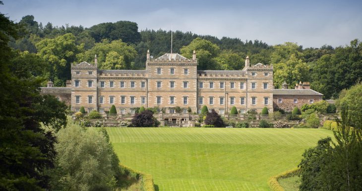 Mellerstain House in Berwickshire