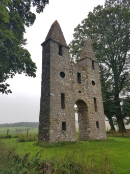 Mellerstain folly in the historic grounds