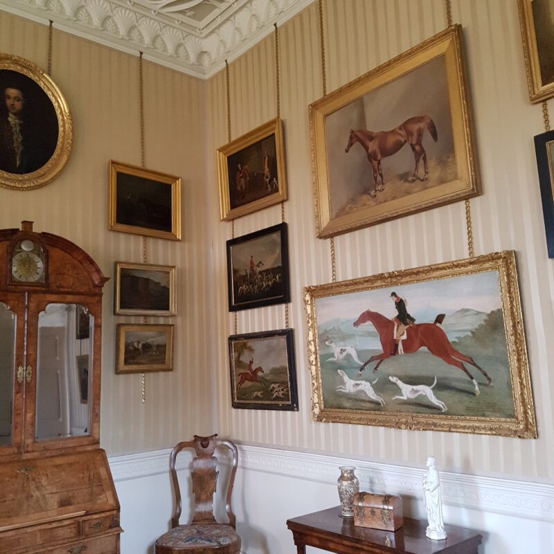 Mellerstain paintings of horses and hunting