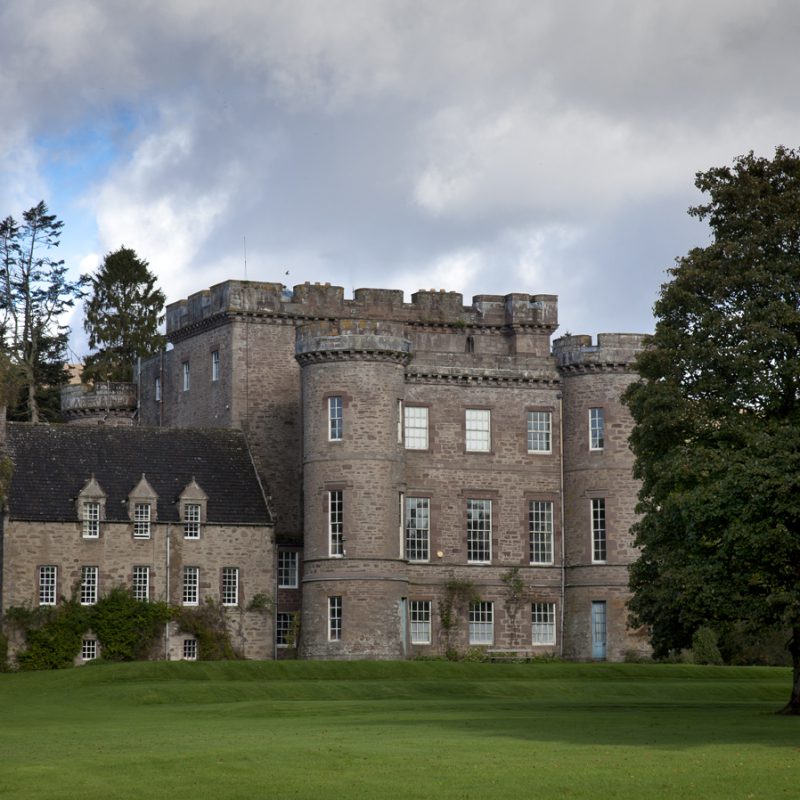 Monzie Castle in Perthshire