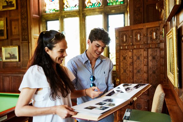 Mother and son photo album Sudeley