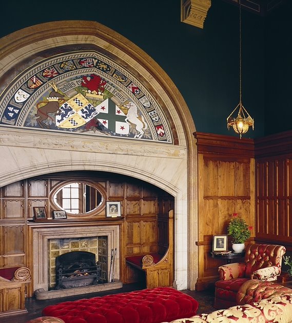 Mount Stuart fireplace