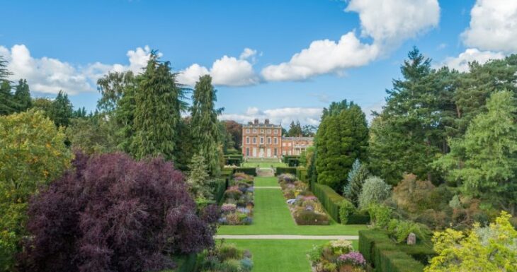 Newby Hall Gardens in summer