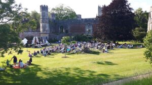 Outdoor Theatre South Lawn at The Bishop's Palace