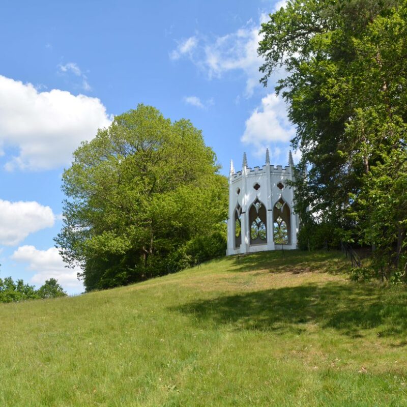 Painshill Park gothic folly