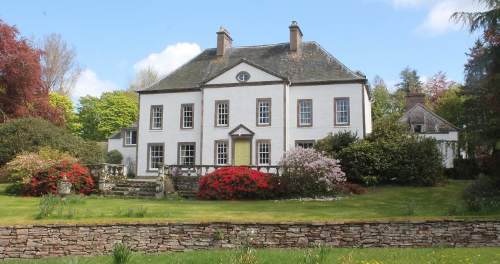 Pitscandly House in Angus, Scotland