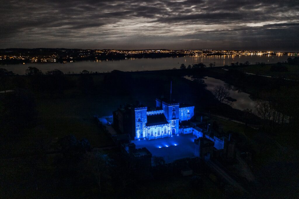 Powderham Blue across the Devon countryside in 2020