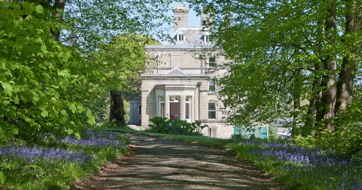 Redhall in Northern Ireland driveway