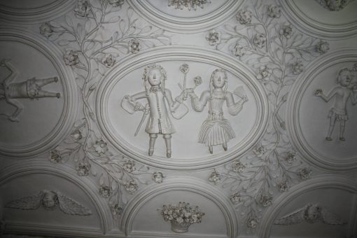Redhall Bedroom ceiling