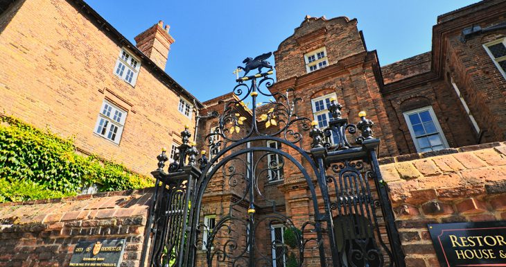 Restoration House front gate