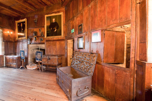 Ripley Castle knights chamber