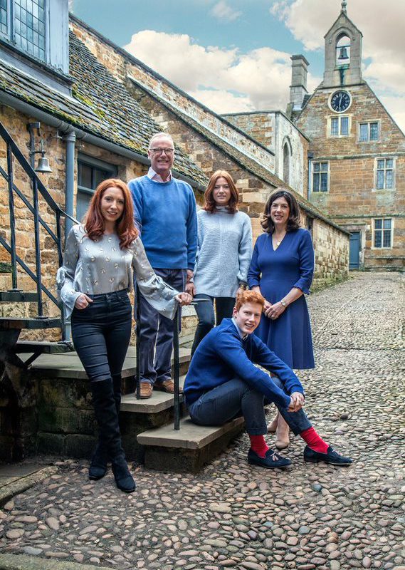 Rockingham Castle family