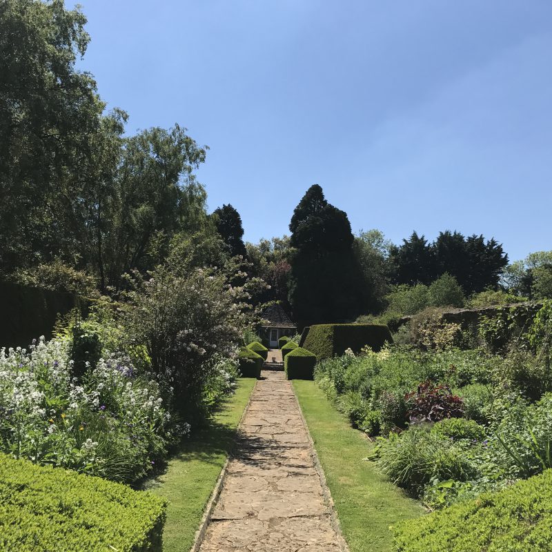 Rodmarton Manor grounds border