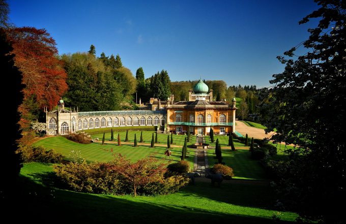 Sezincote historic oriental garden in Gloucestershire