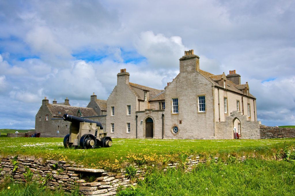 Skaill House in the Orkney Islands