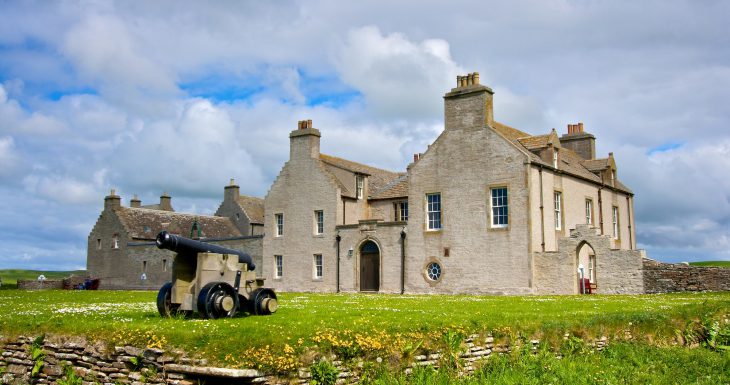 Skaill House in the Orkney Islands