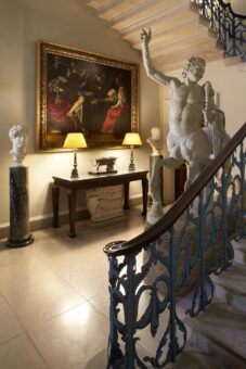 Spencer House Staircase with statues
