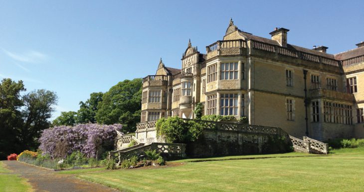 Stokesay Court in Shropshire