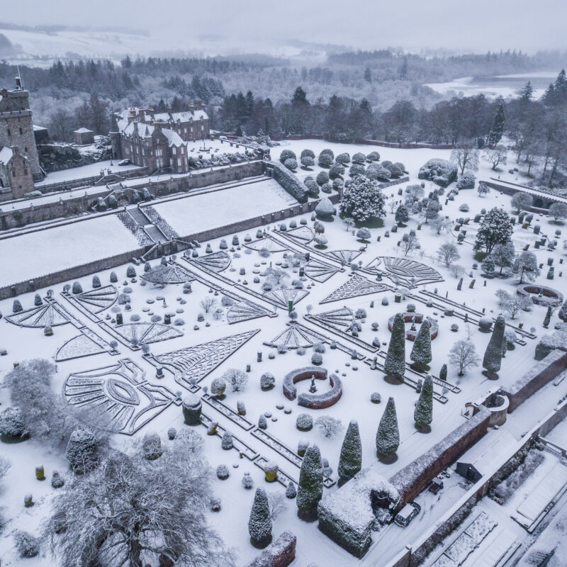 The gardens are one of Europe's and Scotland's most important and impressive formal gardens. Photo by Katielee Arrowsmith