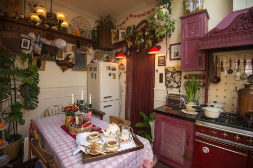 Talliston House kitchen for Afternoon Tea