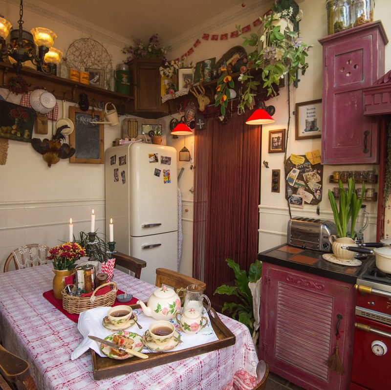 Talliston House kitchen for Afternoon Tea