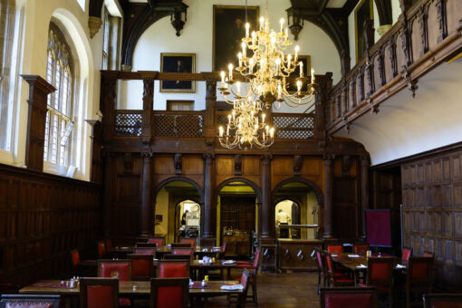 The Charterhouse dining room