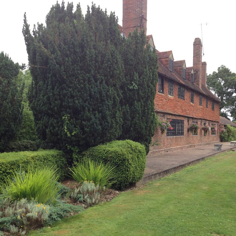 The Garth Pleasure Grounds terrace