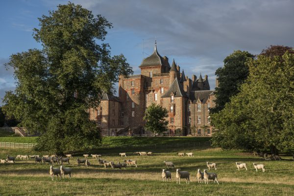 Thirlestane Castle in Berwickshire, Scotland