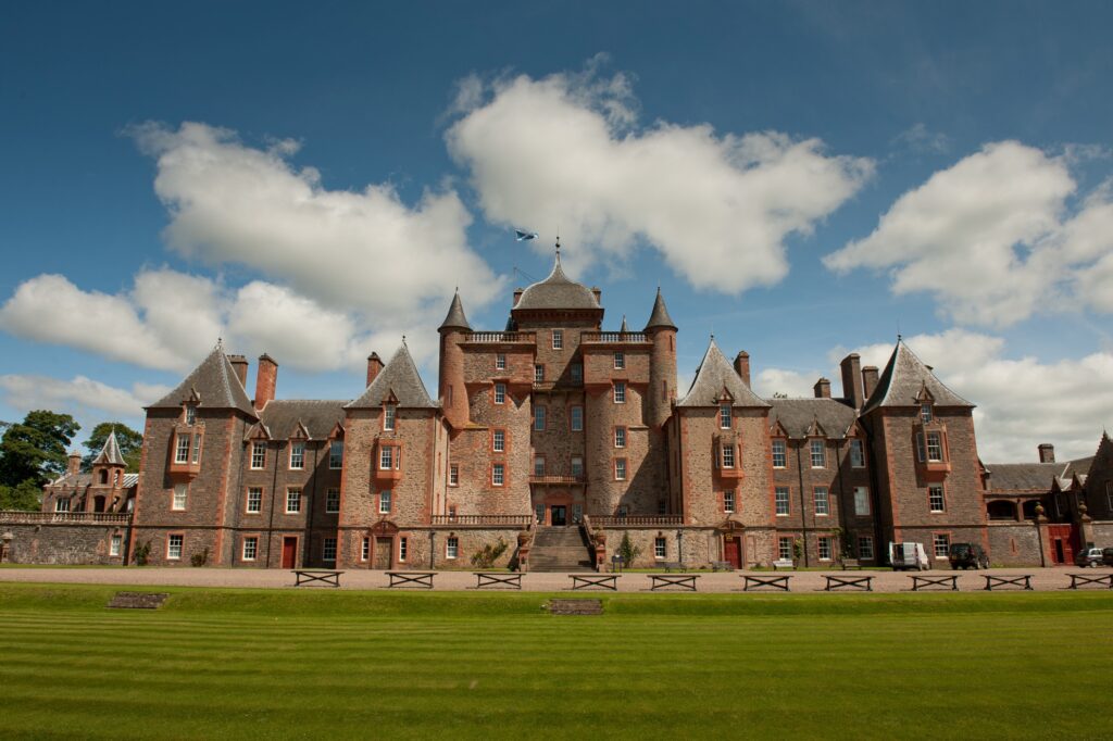 Thirlestane Castle in Scotland