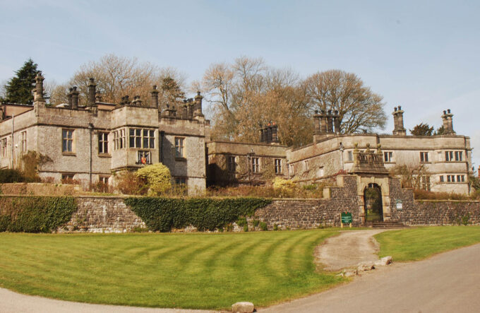 Tissington Hall historic estate in Derbyshire