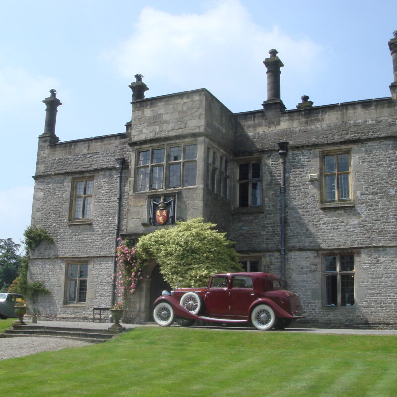 Tissington Hall on a summer day