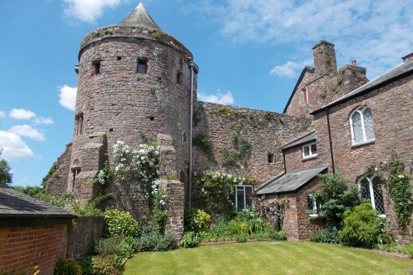 Tiverton Castle in Devon