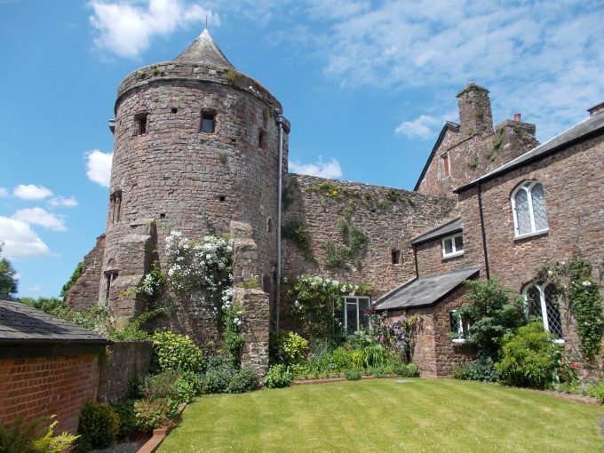 Tiverton Castle in Devon