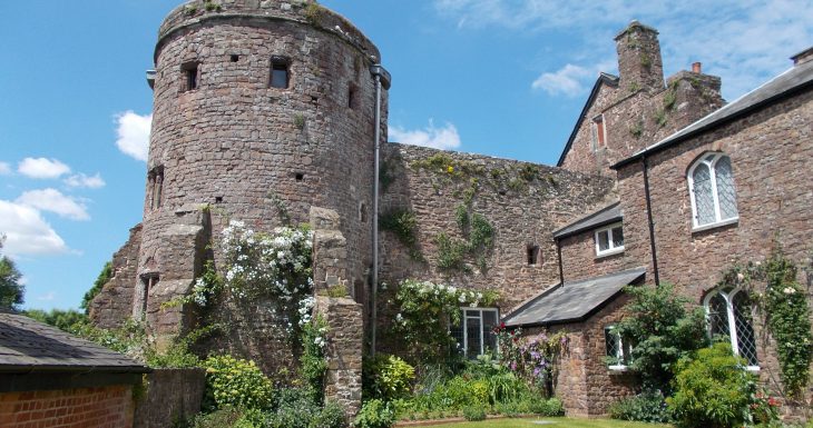 Tiverton Castle in Devon